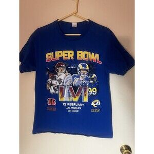 2022 Super Bowl Halftime Show Double Sided GRAIL T-Shirt M Fruit Of The Loom